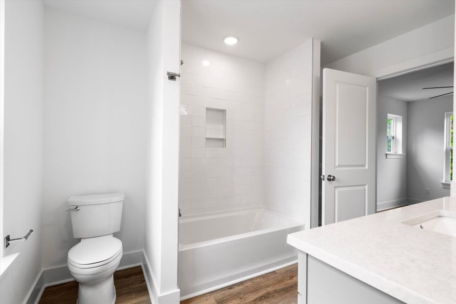 Furnished interior view inside a new home in , Charleston (Image 16).