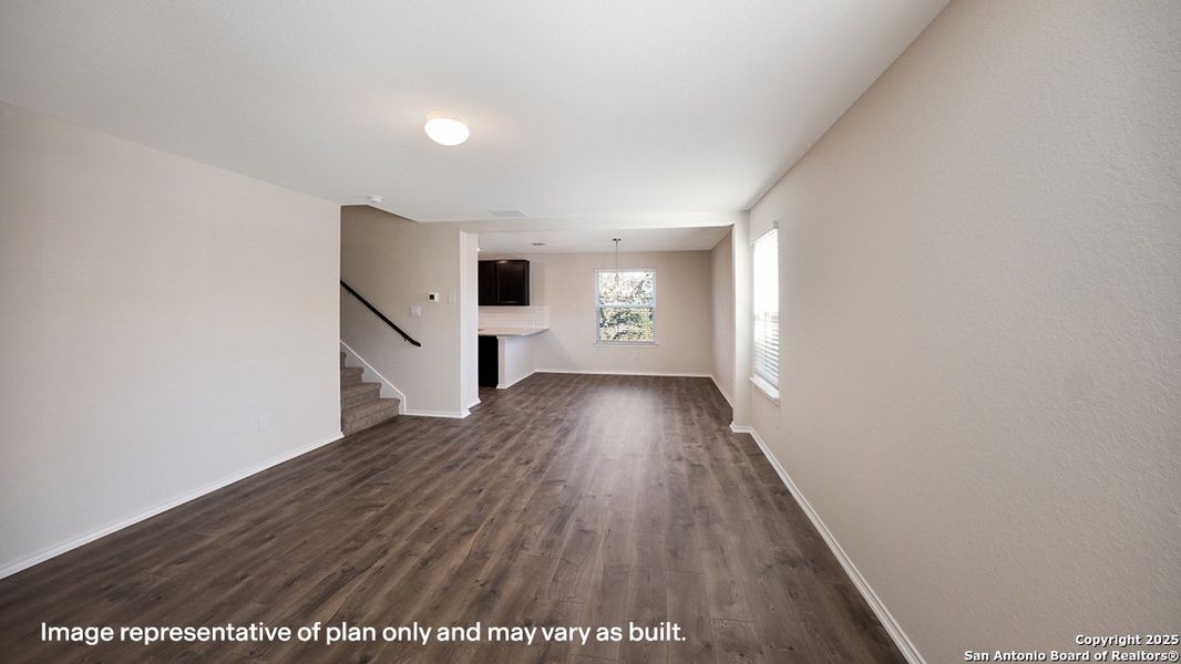 Spacious, unfurnished interior of a new home in Brookstone Creek, San Antonio (Image 14).