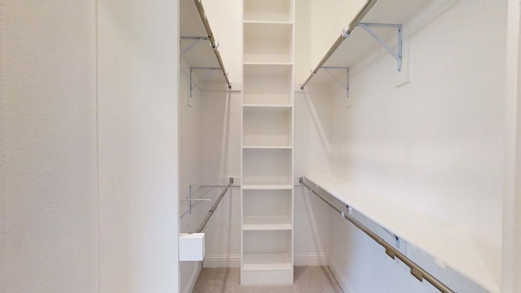 Representative Primary Closet - some options shown