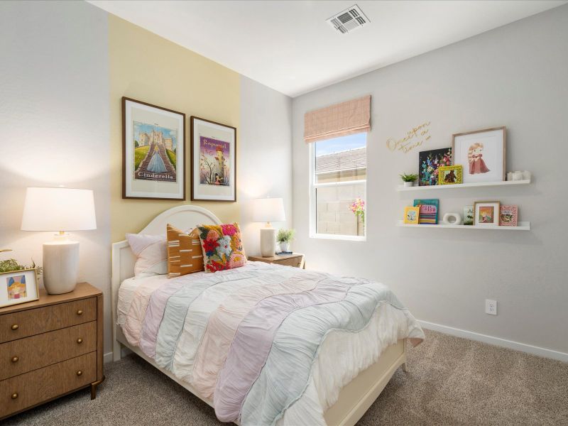 Furnished interior view inside a new home in Abel Ranch Signature Series, Goodyear (Image 25).