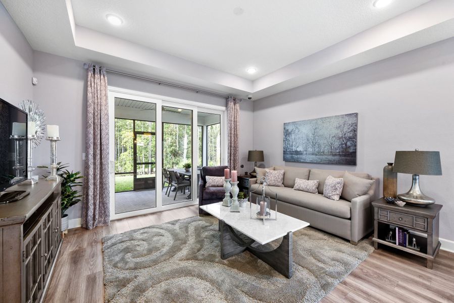 Representative furnished interior of a home built from the The Apopka by Providence Homes (Florida) in Reflections at Nocatee, Nocatee (Image 30).