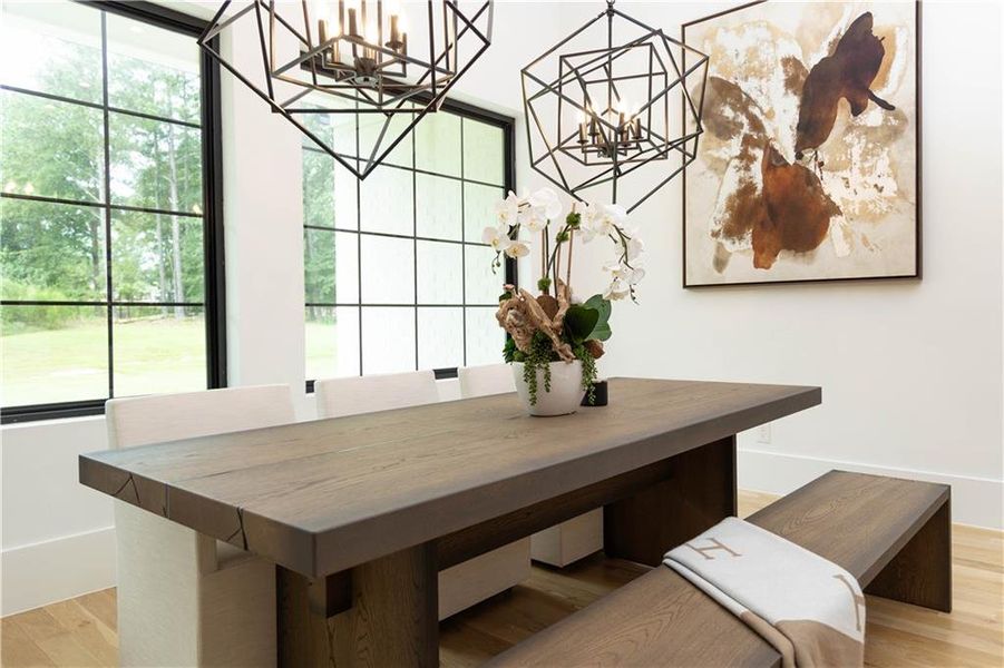 Furnished interior view inside a new home in , Stockbridge (Image 33).