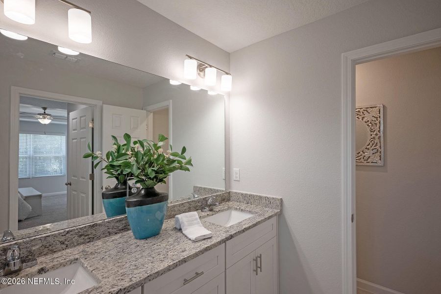 Furnished interior view inside a new home in , Jacksonville (Image 47). Furnished interior view inside a new home in , Jacksonville (Image 47).