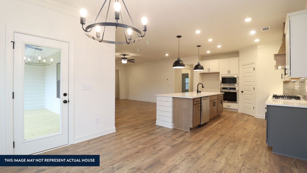 Furnished interior view inside a new home in Riverwalk, Monroe (Image 6).