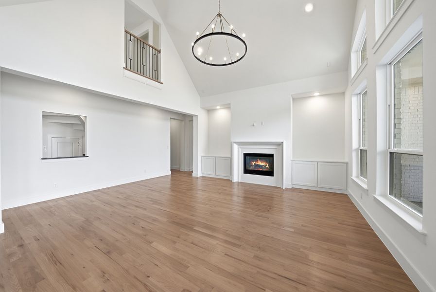 Spacious, unfurnished interior of a new home in Light Farms Graham/Reagan, Celina (Image 35).