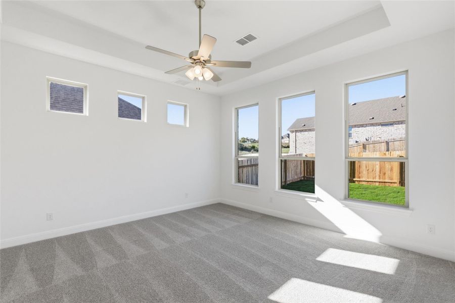 Spacious, unfurnished interior of a new home in Retreat at San Gabriel, Georgetown (Image 13).