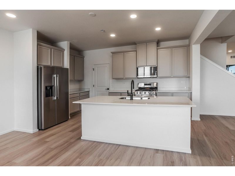 Furnished interior view inside a new home in , Johnstown (Image 15).