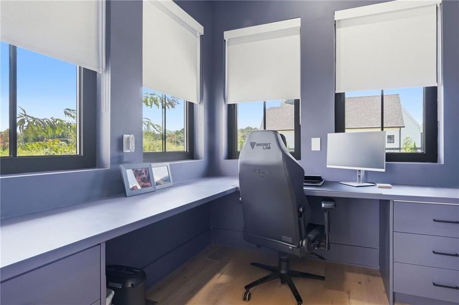 Furnished interior view inside a new home in , Cumming (Image 8). Furnished interior view inside a new home in , Cumming (Image 8).
