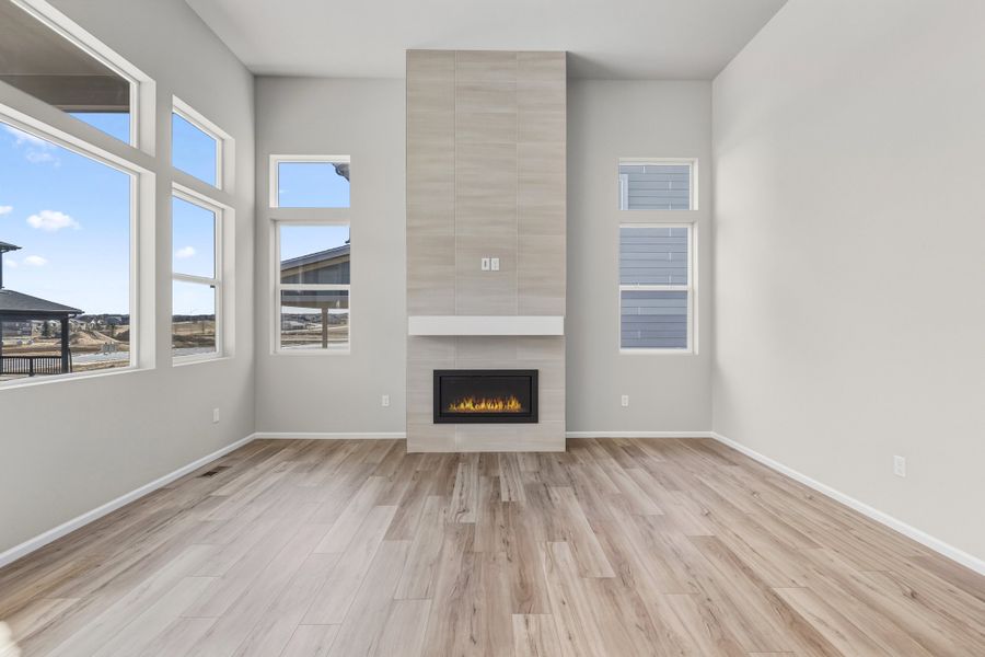 Spacious, unfurnished interior of a new home in Talon Pointe, Thornton (Image 12). Spacious, unfurnished interior of a new home in Talon Pointe, Thornton (Image 12).