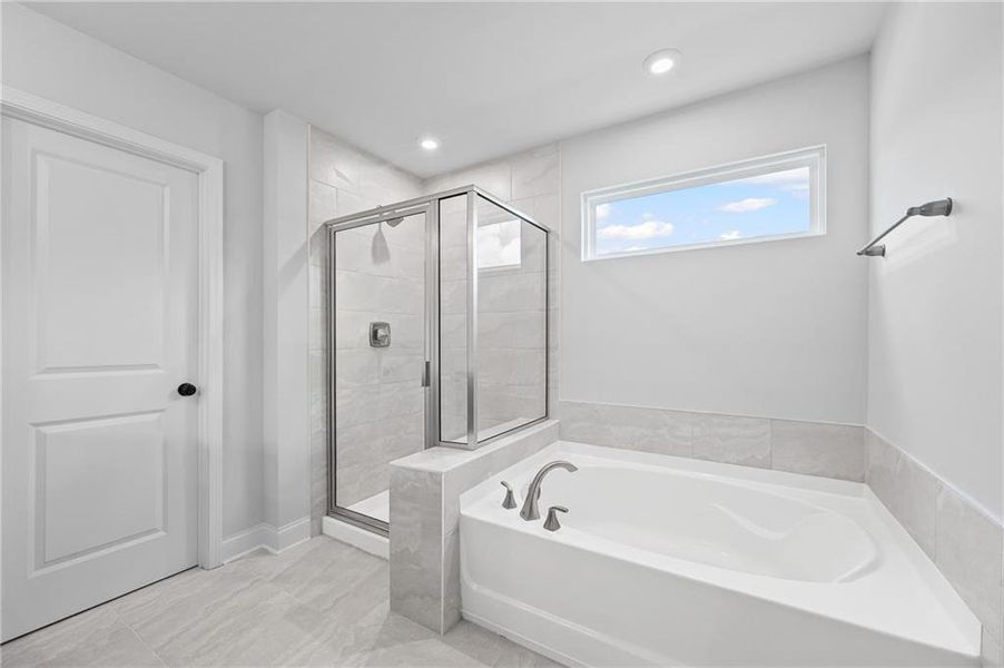 Furnished interior view inside a new home in Hawthorne Ridge, McDonough (Image 7). Furnished interior view inside a new home in Hawthorne Ridge, McDonough (Image 7).