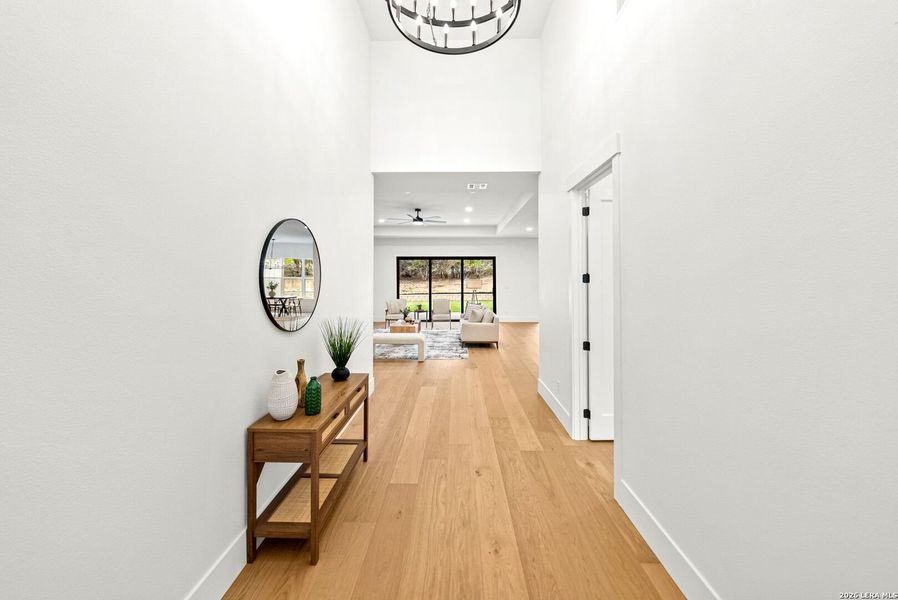 Furnished interior view inside a new home in , Boerne (Image 6).