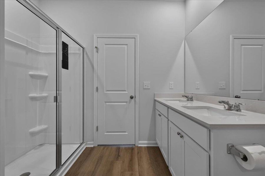 Furnished interior view inside a new home in , Summerville (Image 7).