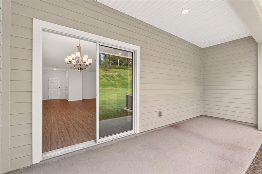 Exterior details and patio area of a home in , Alachua (Image 26).