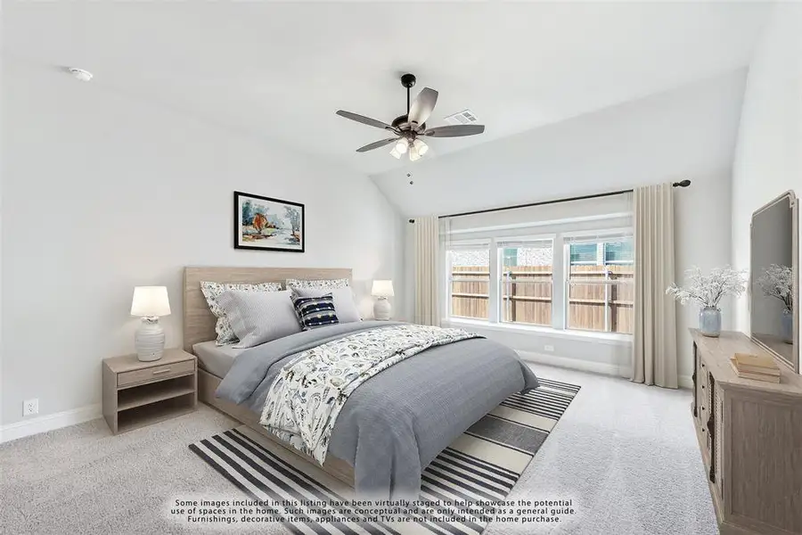 Furnished interior view inside a new home in Hampton Park, Glenn Heights (Image 18). Furnished interior view inside a new home in Hampton Park, Glenn Heights (Image 18).