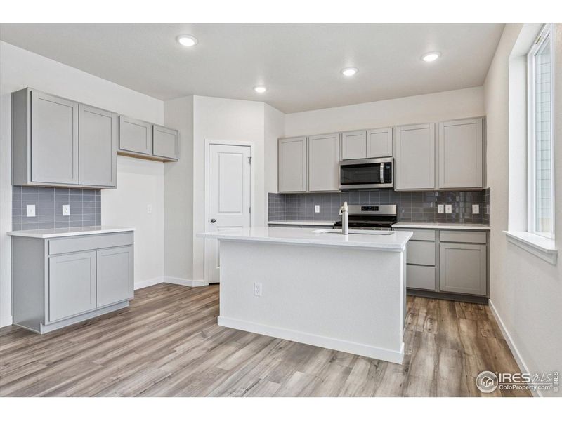 Furnished interior view inside a new home in The Overlook at Johnstown Farms, Johnstown (Image 10).