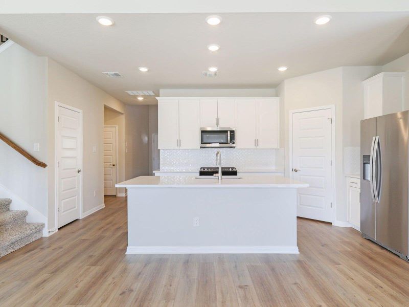 Photo is not of the actual home, but is an inspirational photo of builder’s model home and may depict options, furnishings, and/or decorator features that are not included