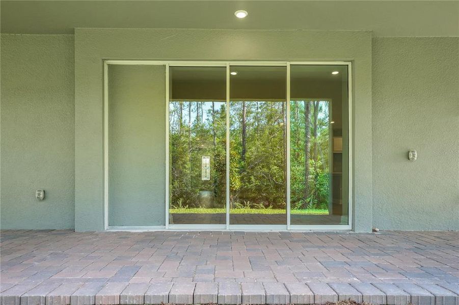 Exterior details and patio area of a home in Palms at Windermere, Windermere (Image 24). Exterior details and patio area of a home in Palms at Windermere, Windermere (Image 24).