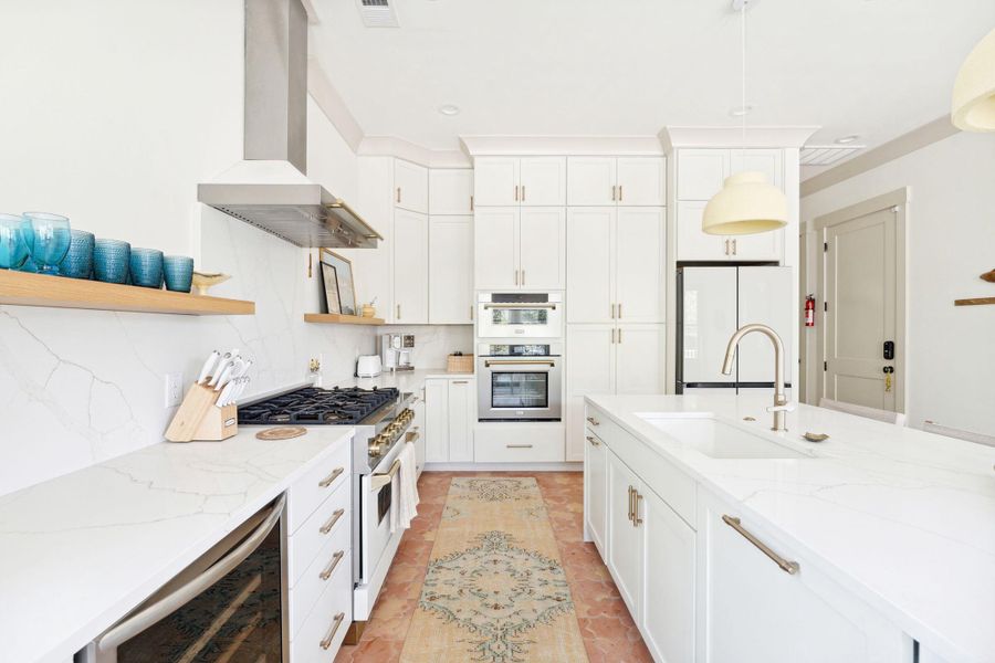 Furnished interior view inside a new home in , Folly Beach (Image 42).