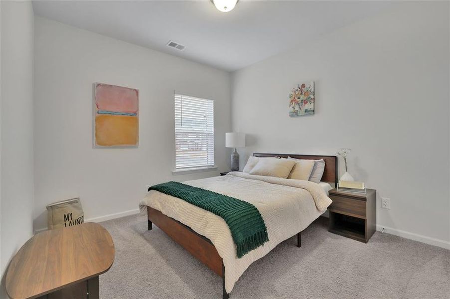 Furnished interior view inside a new home in , Cartersville (Image 17).