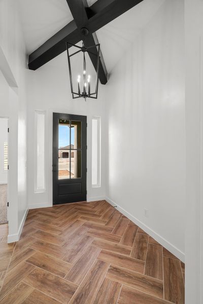 Representative unfurnished interior of a home built from the Torrey Pines 4BDR by LEH. Homes in Painted Sky, El Paso (Image 16). Representative unfurnished interior of a home built from the Torrey Pines 4BDR by LEH. Homes in Painted Sky, El Paso (Image 16).