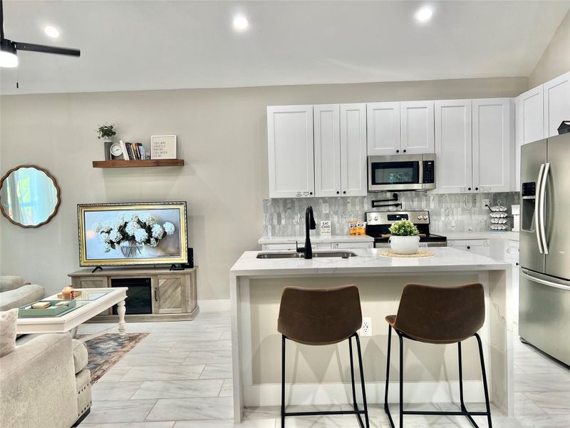 Furnished interior view inside a new home in , Montgomery (Image 9). Furnished interior view inside a new home in , Montgomery (Image 9).