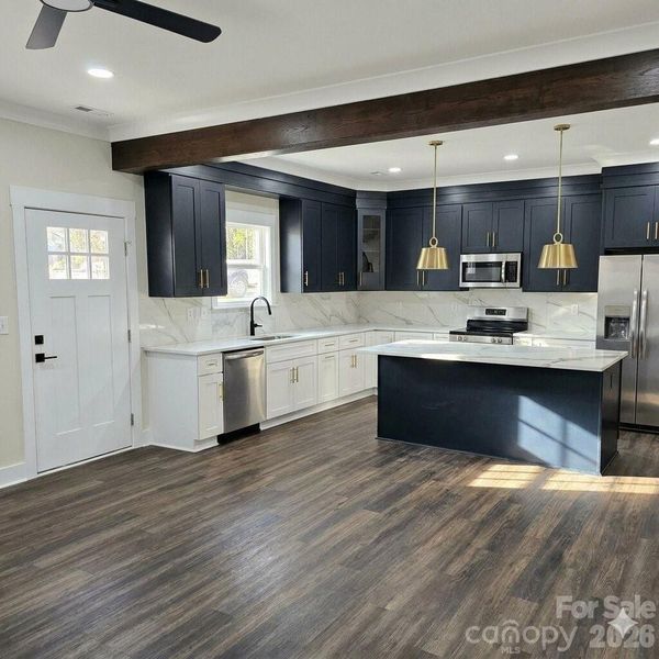 Furnished interior view inside a new home in , Concord (Image 6).