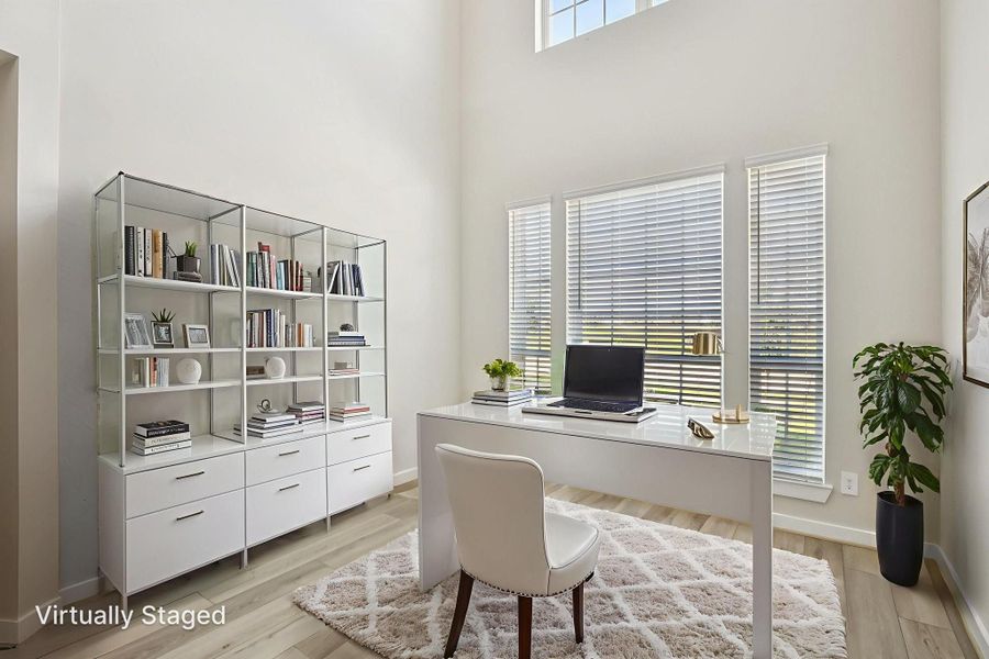 Photo is not of the actual home, but is an inspirational photo of builder’s model home and may depict options, furnishings, and/or decorator features that are not included