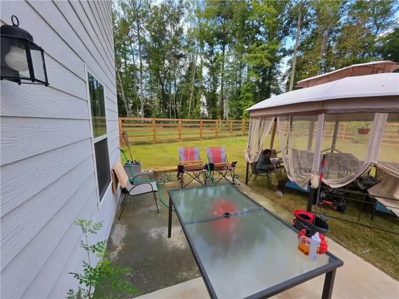 Exterior details and patio area of a home in , Winder (Image 23).
