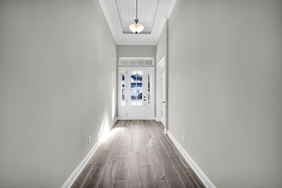 Representative unfurnished interior of a home built from the Riverdale by Riverside Homes in Hidden Creek at SilverLeaf, St. Augustine (Image 19). Representative unfurnished interior of a home built from the Riverdale by Riverside Homes in Hidden Creek at SilverLeaf, St. Augustine (Image 19).