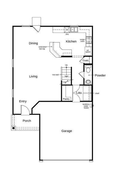 This floor plan features 4 bedrooms, 2 full baths, 1 half bath and over 1,800 square feet of living space. This floor plan features 4 bedrooms, 2 full baths, 1 half bath and over 1,800 square feet of living space.