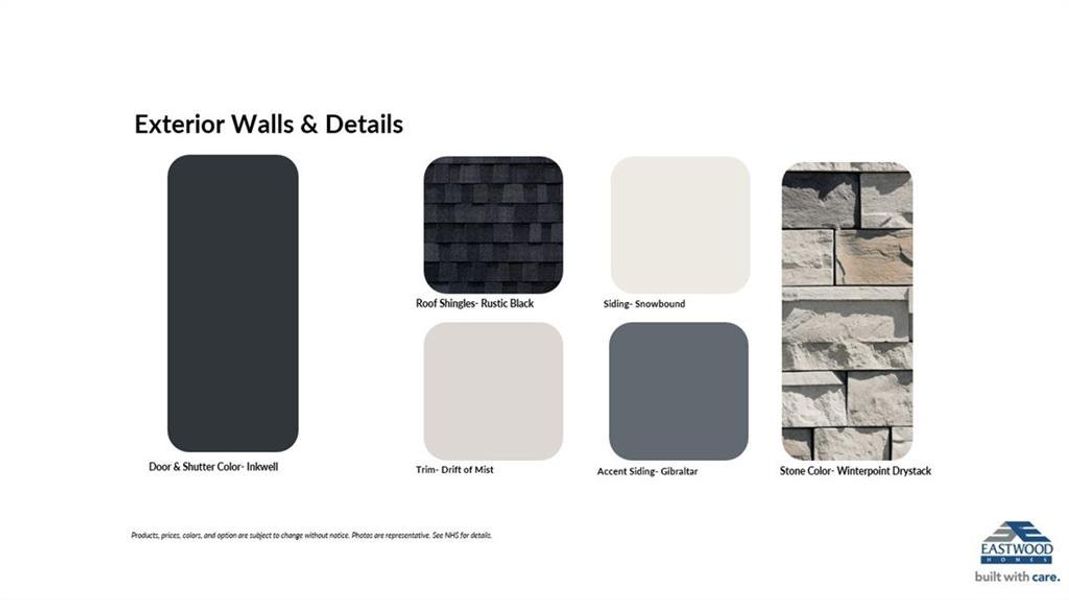 Sample of building materials used in homes in Marble Tree, Ball Ground (Image 42).