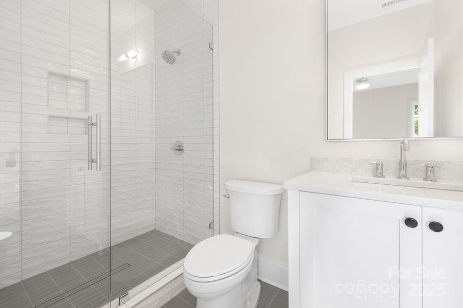 Furnished interior view inside a new home in , Charlotte (Image 9).