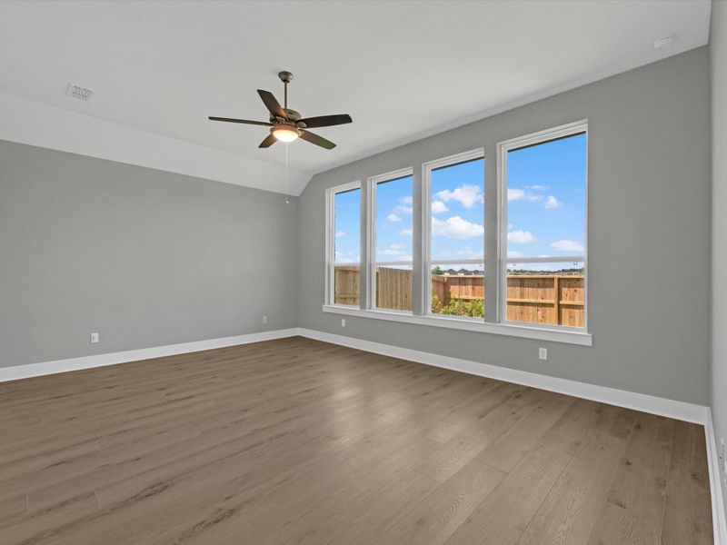 Spacious, unfurnished interior of a new home in Pecan Ridge, Fulshear (Image 24). Spacious, unfurnished interior of a new home in Pecan Ridge, Fulshear (Image 24).