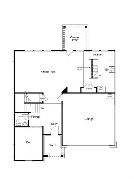 2D floor plan layout of this home in , Princeton, TX (Image 3).