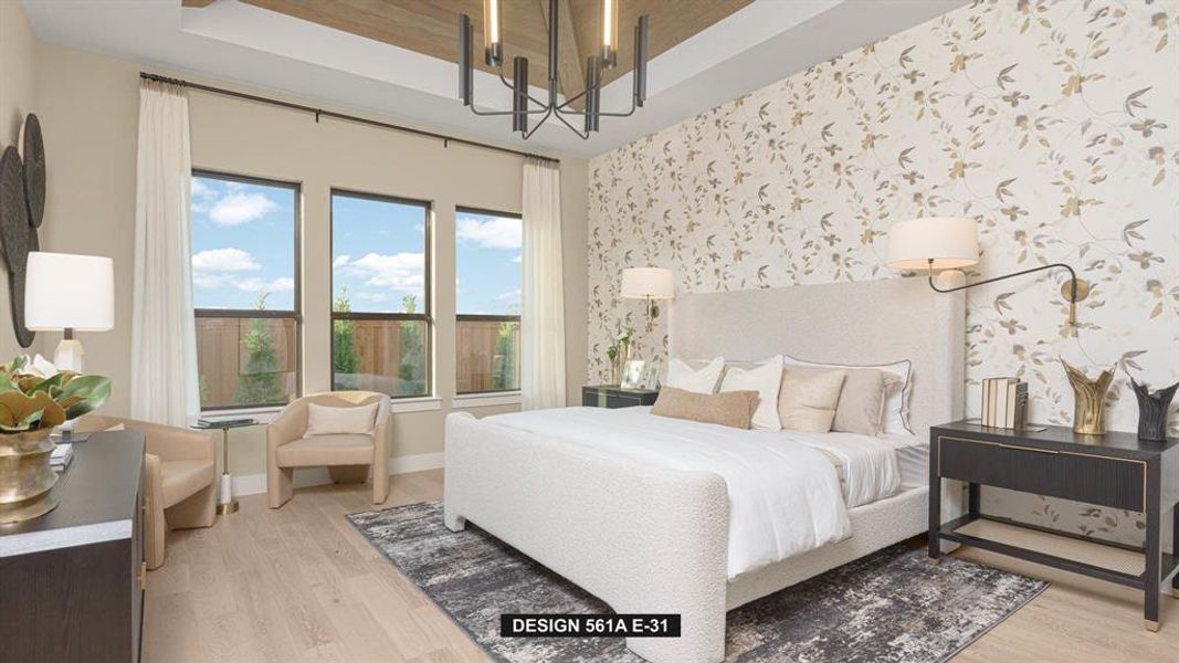 Furnished interior view inside a new home in , Frisco (Image 9).