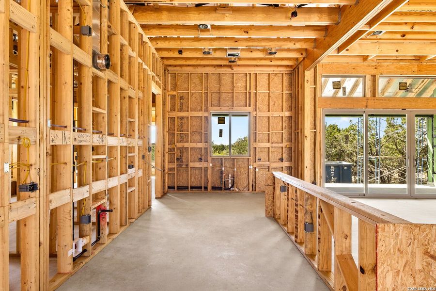 In-progress construction of a new home in , Canyon Lake, TX (Image 8).