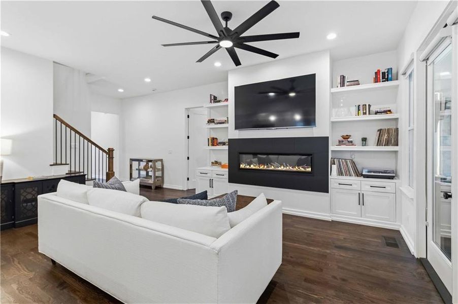 Furnished interior view inside a new home in , Decatur (Image 5).