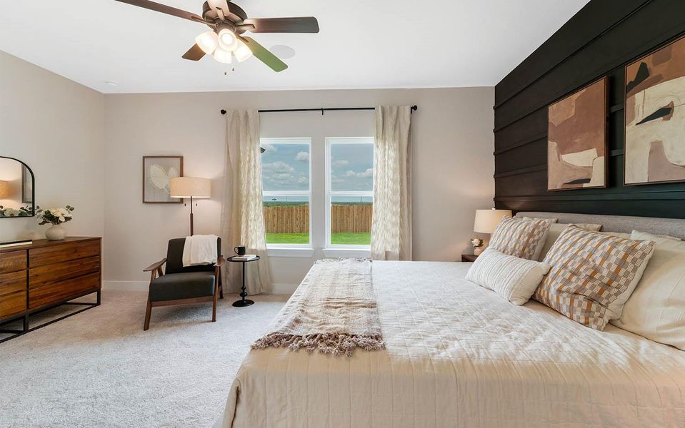 Furnished interior view inside a new home in Pecan Estates, Crosby (Image 25). Furnished interior view inside a new home in Pecan Estates, Crosby (Image 25).