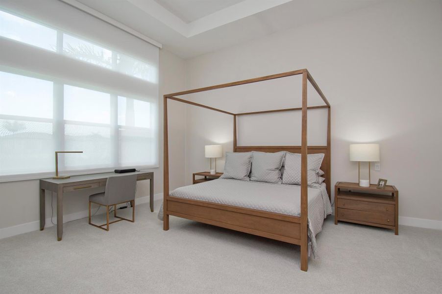 Furnished interior view inside a new home in , Boca Raton (Image 36).