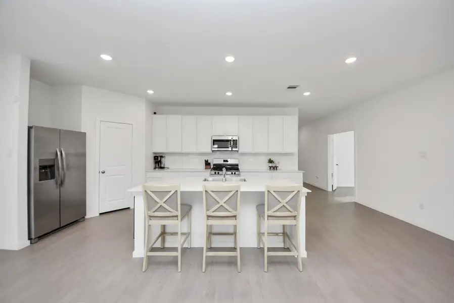 Furnished interior view inside a new home in , Katy (Image 4).