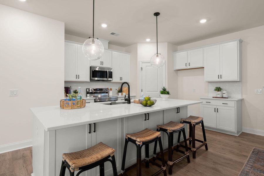 Furnished interior view inside a new home in , Hollywood (Image 39).