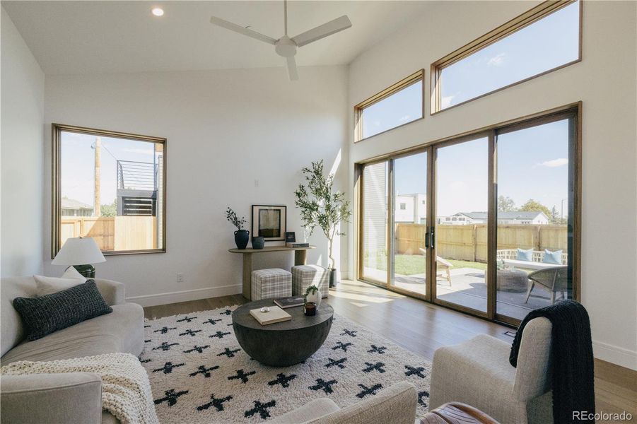 Furnished interior view inside a new home in , Superior (Image 38).