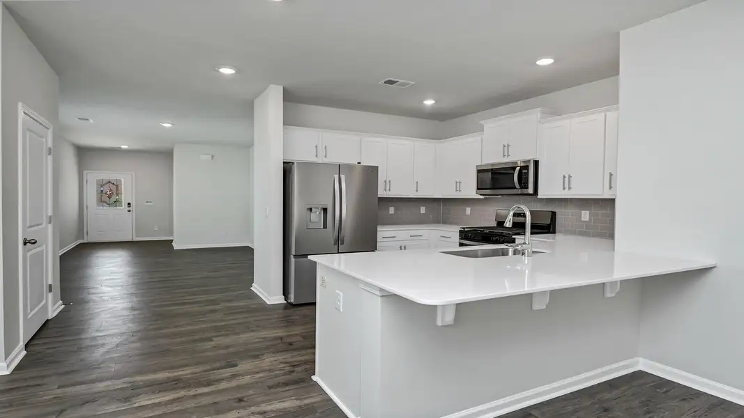 Furnished interior view inside a new home in Sease's Pond, Gilbert (Image 3).