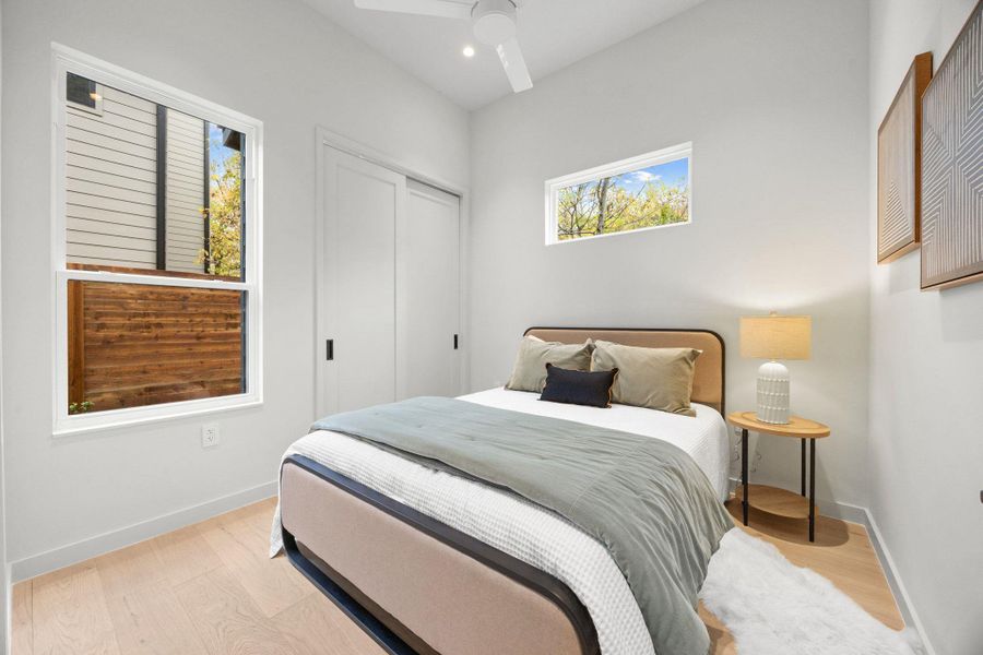 Furnished interior view inside a new home in , Austin (Image 28).