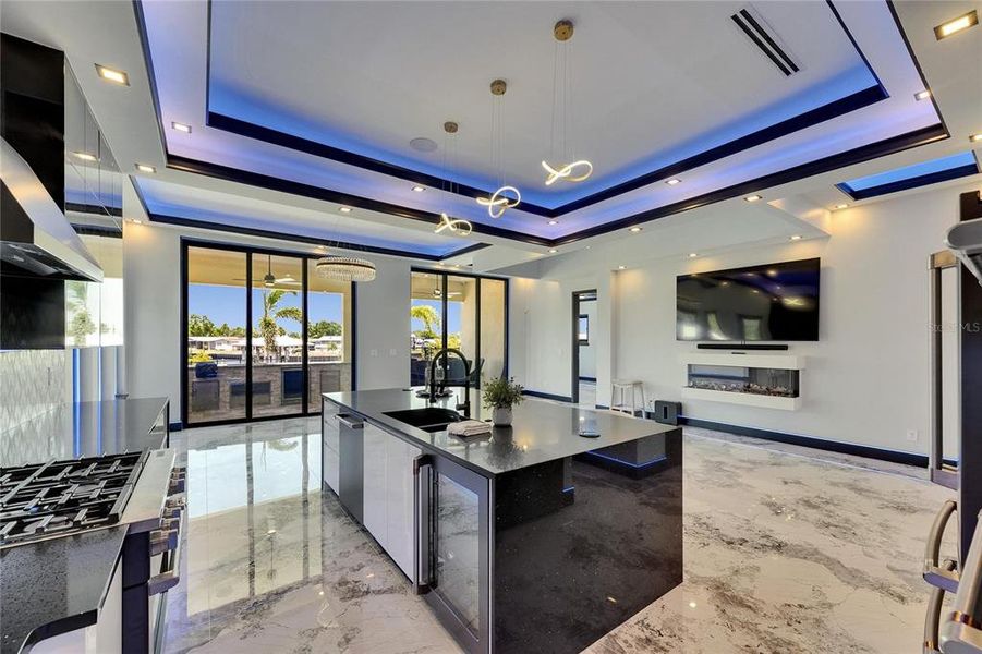 Furnished interior view inside a new home in , Apollo Beach (Image 5).