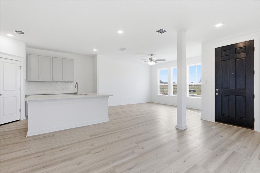Spacious, unfurnished interior of a new home in Infinity Square, Kyle (Image 18).