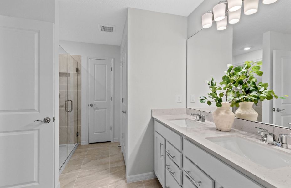 Furnished interior view inside a new home in Canopy Preserve, Deland (Image 3).
