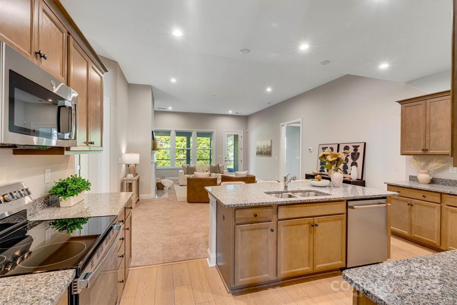 Furnished interior view inside a new home in , Charlotte (Image 6). Furnished interior view inside a new home in , Charlotte (Image 6).