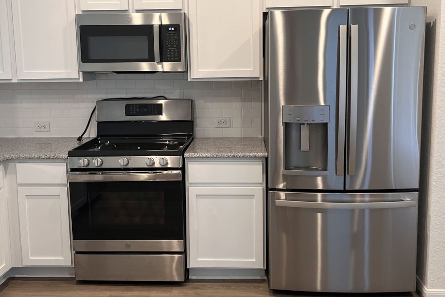Close-up of interior finishes inside a home in Hunter's Ranch, San Antonio (Image 9).