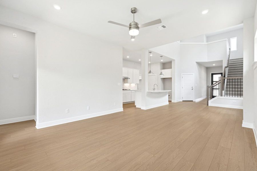 Family Room - Dining Area - Entry Family Room - Dining Area - Entry